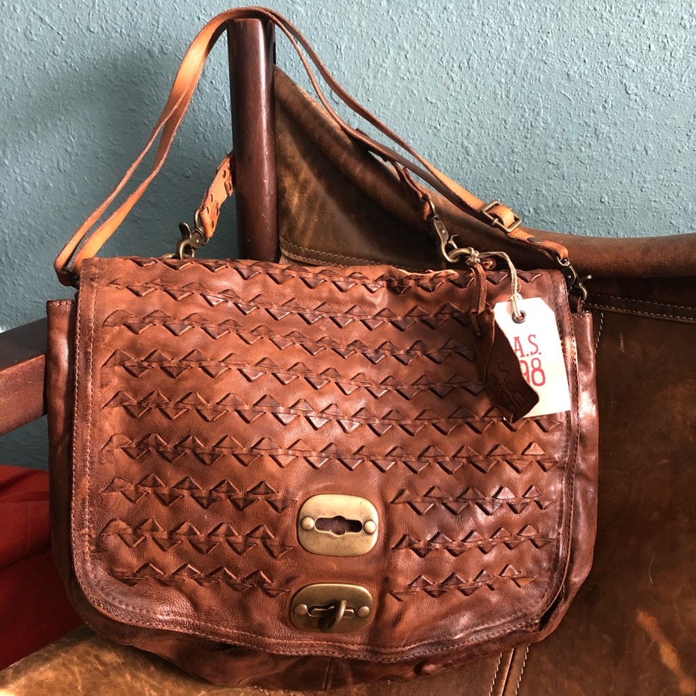 A.S.98 [Free People] Boris Messenger Satchel Bag